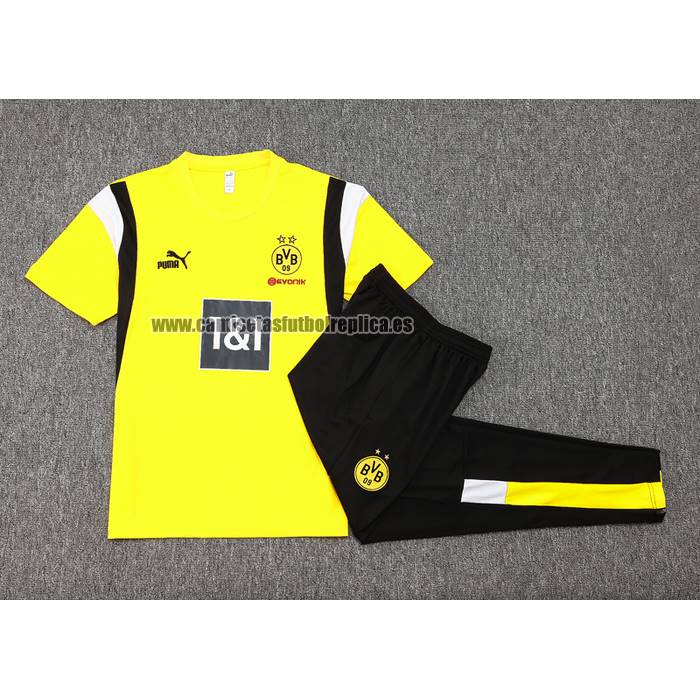 Chandal del Borussia Dortmund Manga Corta 2023-24 Amarillo